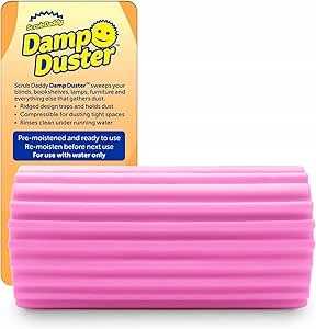 Scrub Daddy Damp Duster rožinė valymo kempinė