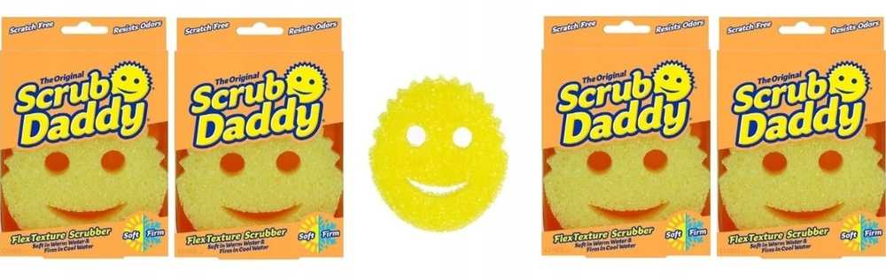 Scrub Daddy kempinės, 4 vnt.