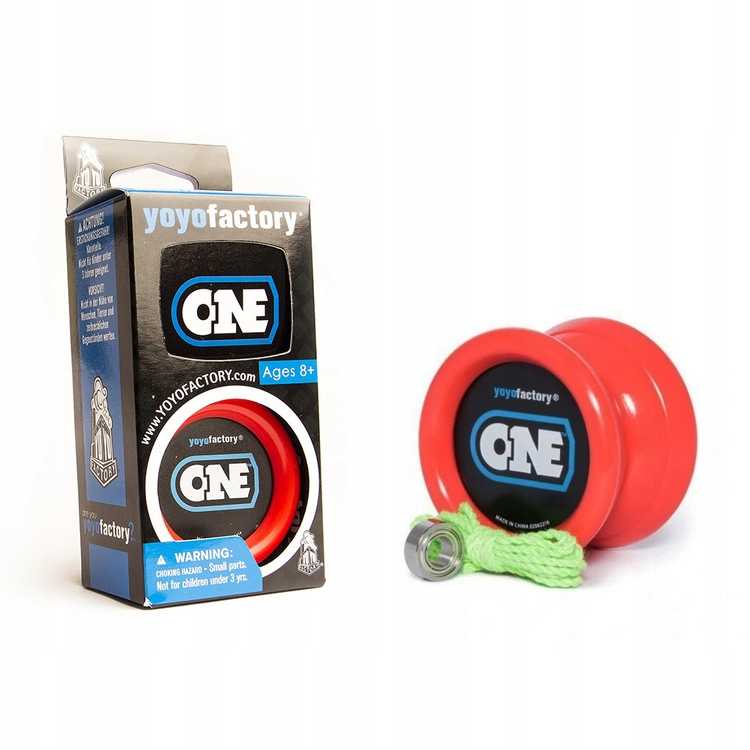 YoyoFactory Yoyo One (raudonas) - pradedantiesiems