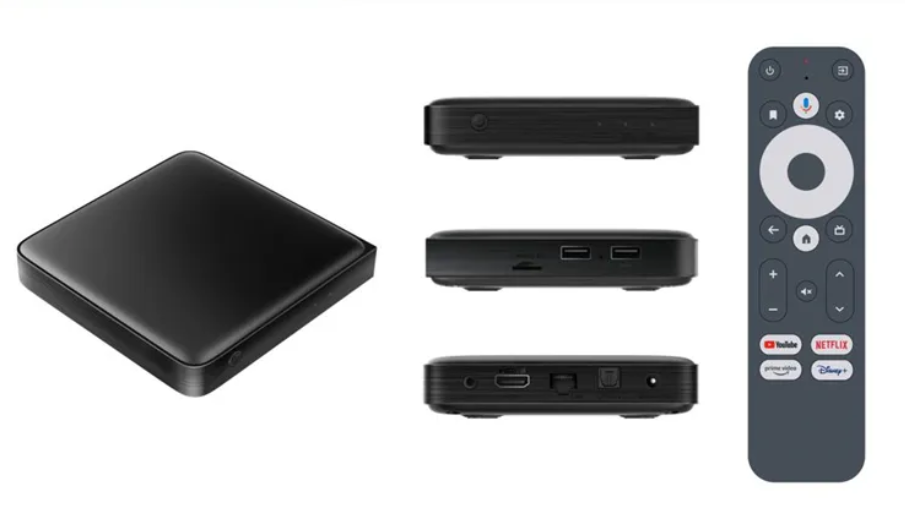 G1 TV priedėlis – Premium Google sertifikuotas TV priedėlis 4/32GB S905X4-J
