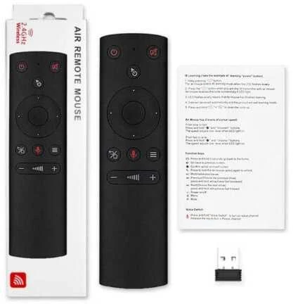 G21S - patogus pultelis su balso ir giroskopo funkcijomis (tinka tv priedėliams - tv box)