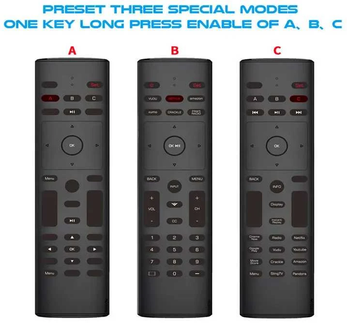 G40 Voice Remote Control Air Mouse pultelis