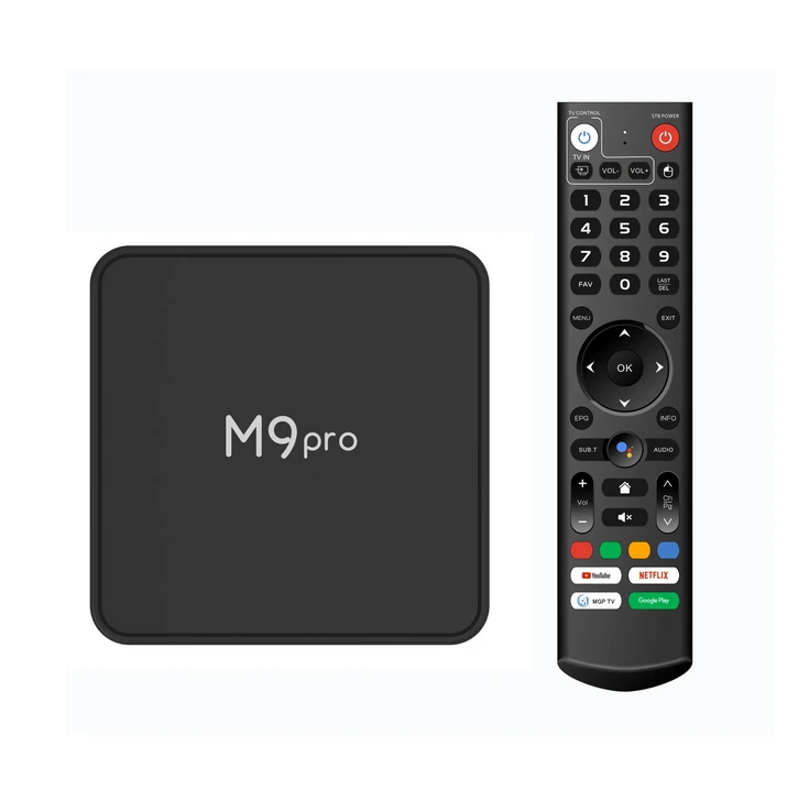 M9 Pro Android TV priedėlis 4/64 GB S905X4 puikiai tinka su Go3
