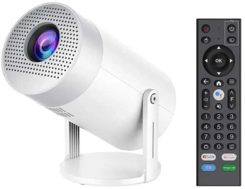 MG50 projektorius – nešiojamas 4K, Android TV 12.0, puikiai tinka Go3, YouTube, IPTV