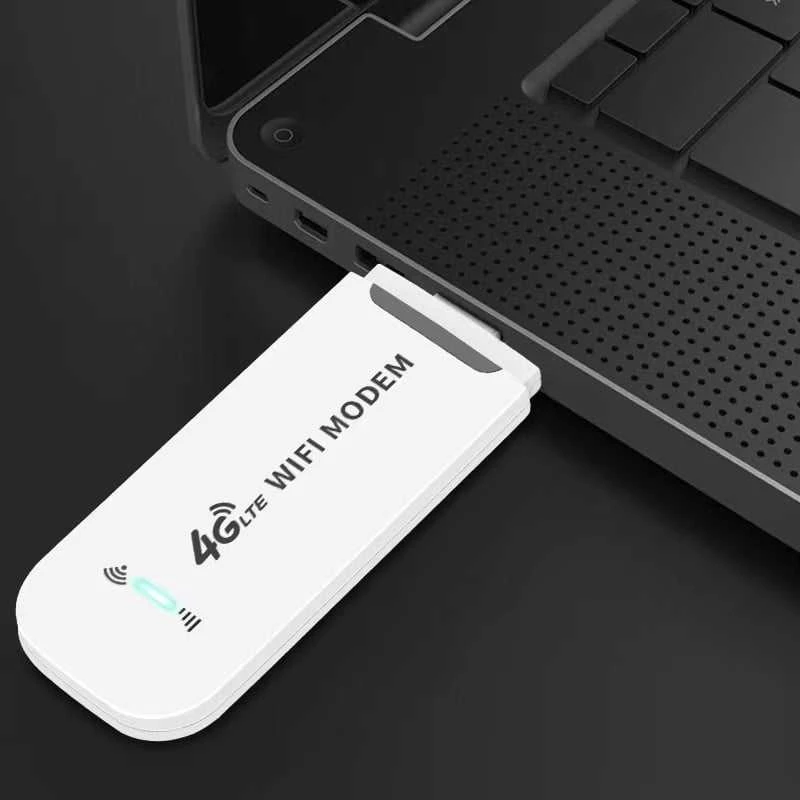 Nešiojamas 4G LTE USB modemas-maršrutizatorius