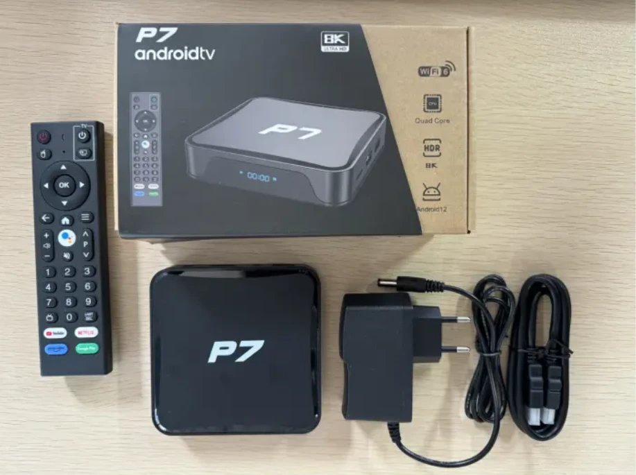 P7 Android TV Priedėlis 4/32 GB puikiai tinka žiūrėti Go3, YouTube, IPTV