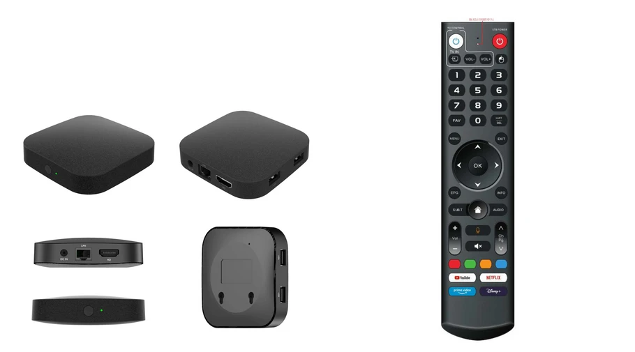 Q8 TV box priedėlis Android 11 4/32 GB. gerai veikia su Go3 ir Telia Play