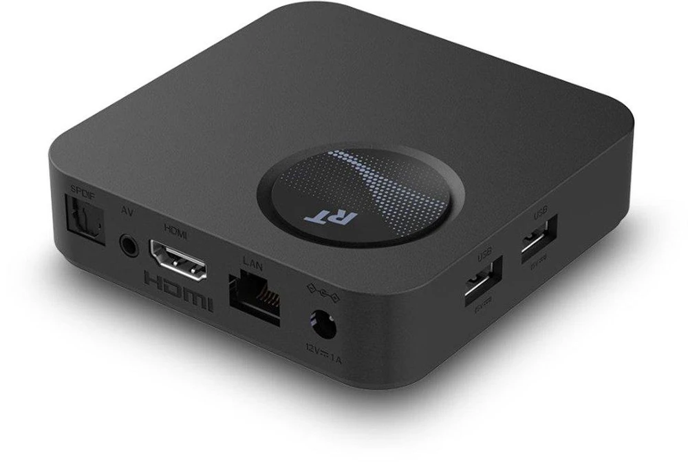 Vaizdo grotuvas RockTek GX1 – naujos kartos Google TV priedėlis su AI vaizdo apdorojimu