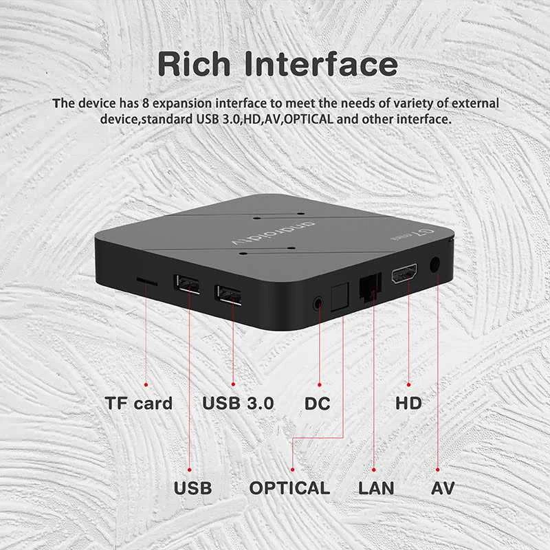 TV priedėlis G7 mini -Android 11.0-RAM/ROM 2/16GB - Gerai tinka Go3 ir SMART IPTV