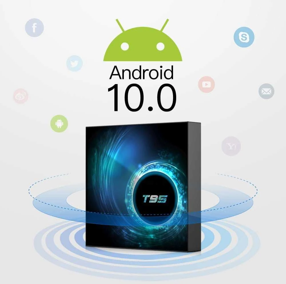 TV priedėlis X88 PRO10 4/64GB - tv box Android 11.0