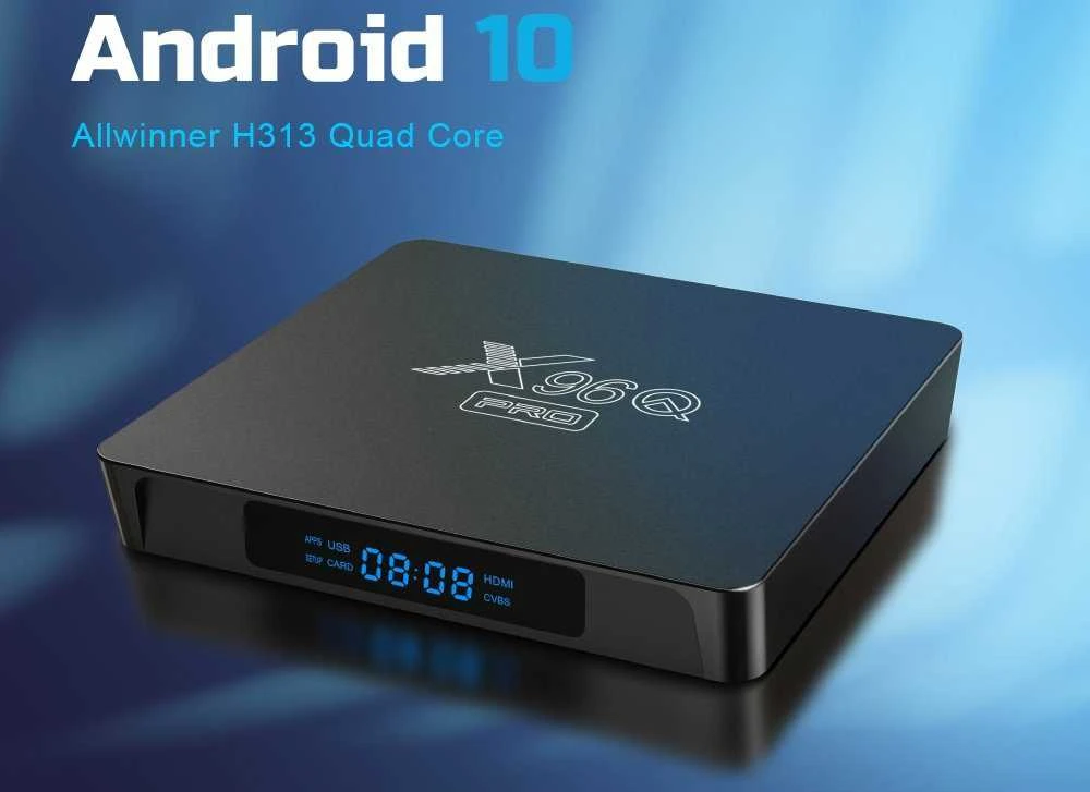 TV priedėlis X96Q Pro 2/16GB Android 10.0 tv box