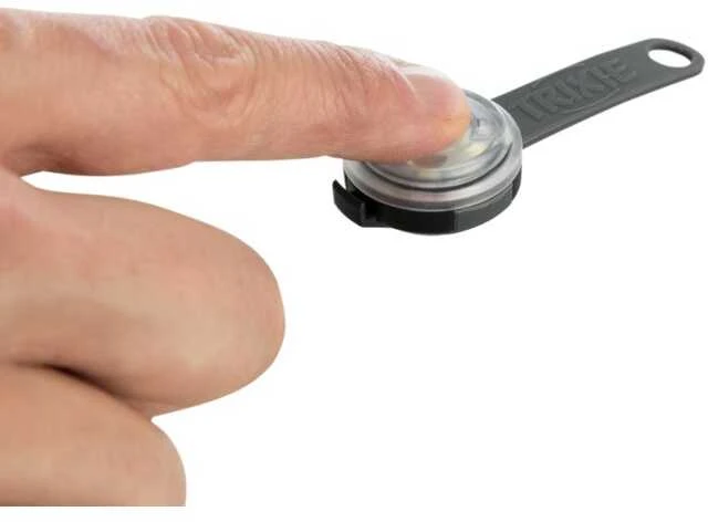 Trixie Flasher USB, šviesus pakabukas šunims, 3 × 8 cm