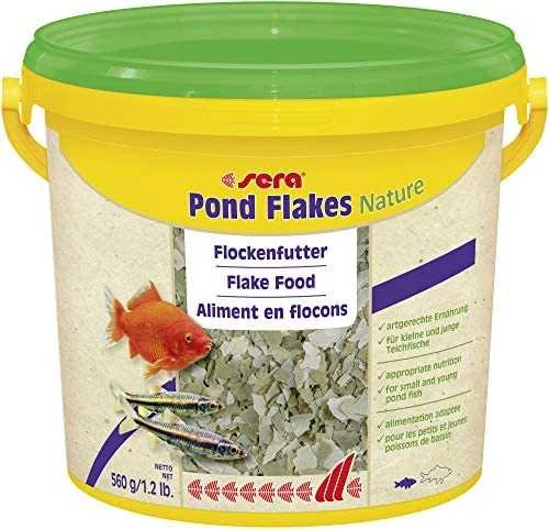 sera tvenkinio dribsniai nature 3,8L (560g)