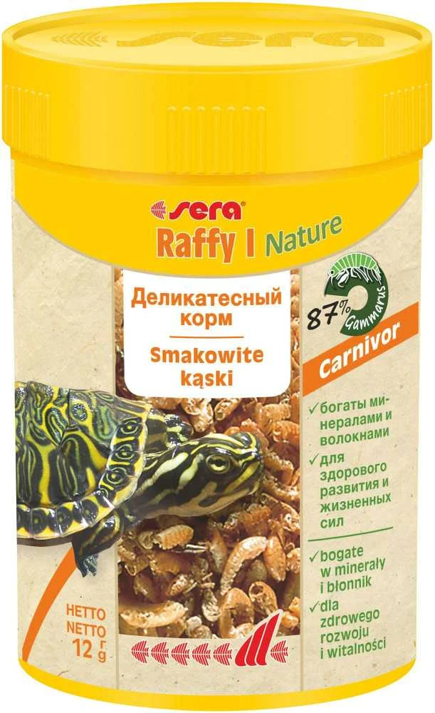 sera Vandens vėžlių gammarus užkandis 100 ml (14 g)