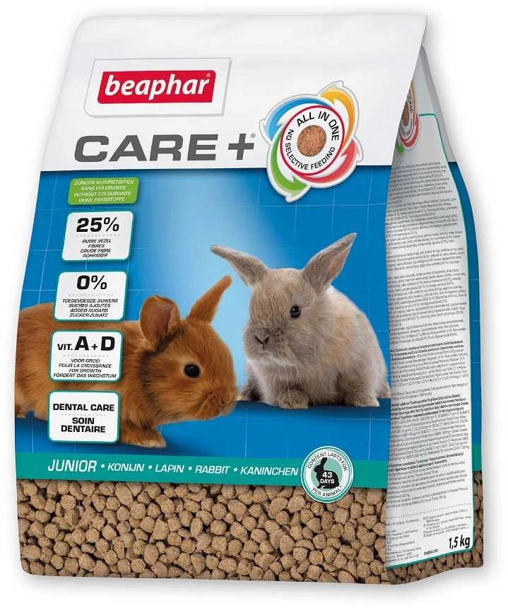Beaphar Care+ Rabbit Junior pašaras triušiams - 1,5kg
