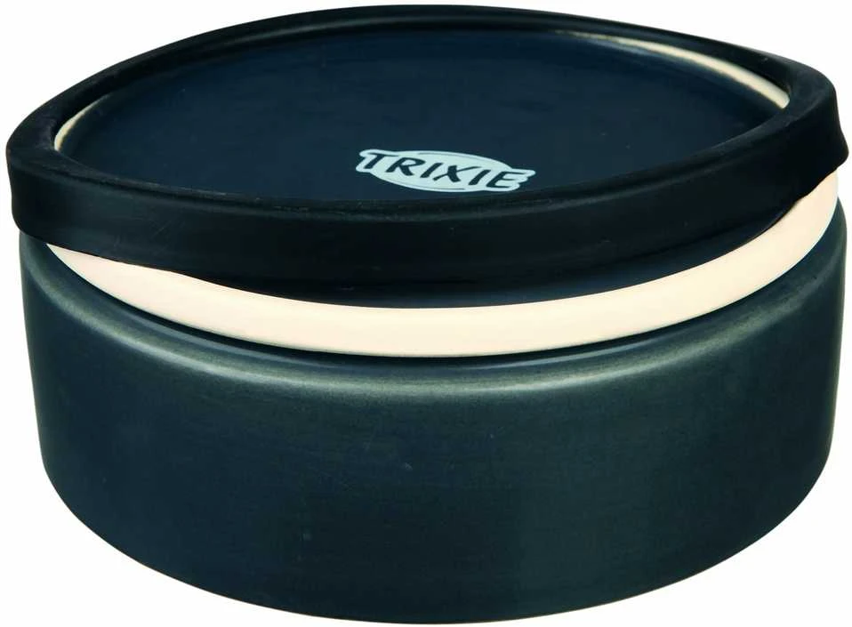 Trixie Jimmy dubenėlis, su guma, keramika, 0.75 l/ 16 cm