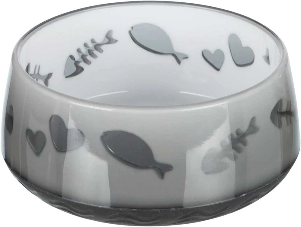 Trixie Lovely Cat plastikinis dubuo, 0,3 l / 12 cm