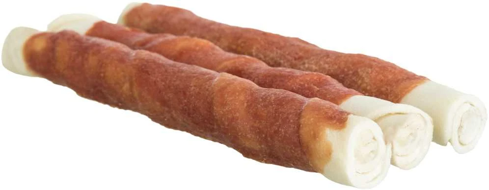 TRIXIE Denta Fun skanėstai šunims, kramtomi antienos suktinukai 140 g