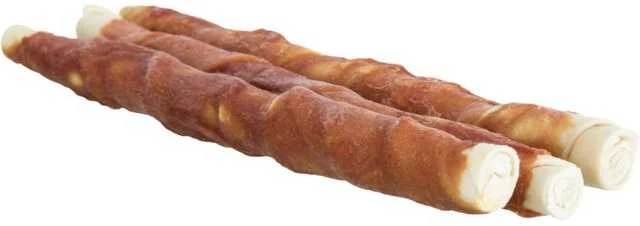 TRIXIE Denta Fun skanėstai šunims, kramtomi antienos suktinukai, 250 g