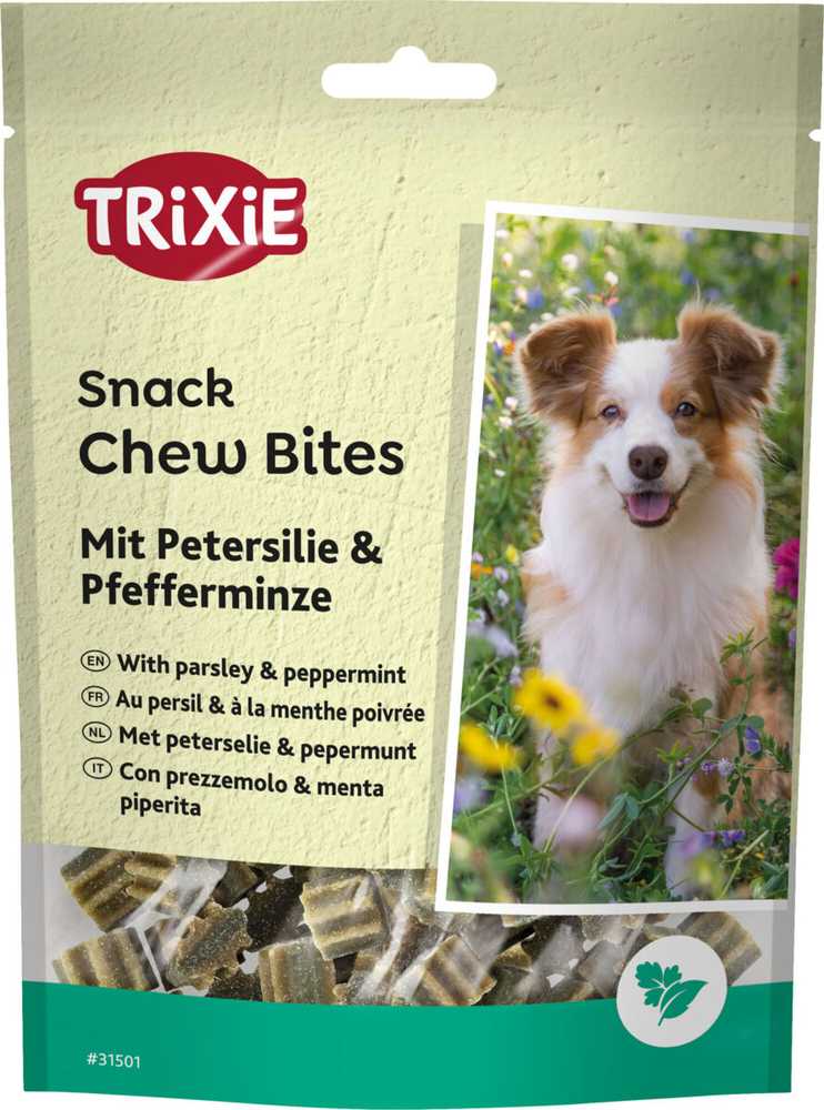 Trixie kramtomieji skamėstai šunims Denta Fun Chew Bites, petražolės/pipirmėtės, 150 g