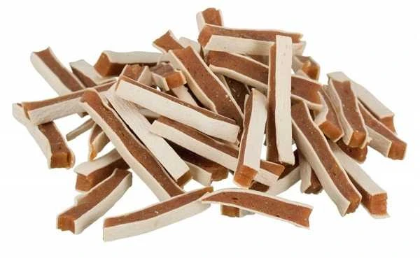 TRIXIE PREMIO Žuvų ir triušių juostelės, 100 g (6 pak.)