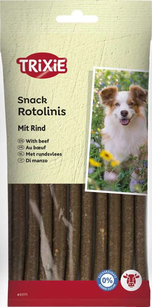 TRIXIE Soft Snack rotolinis, jautiena, 12 cm, 12 vnt.-120 g