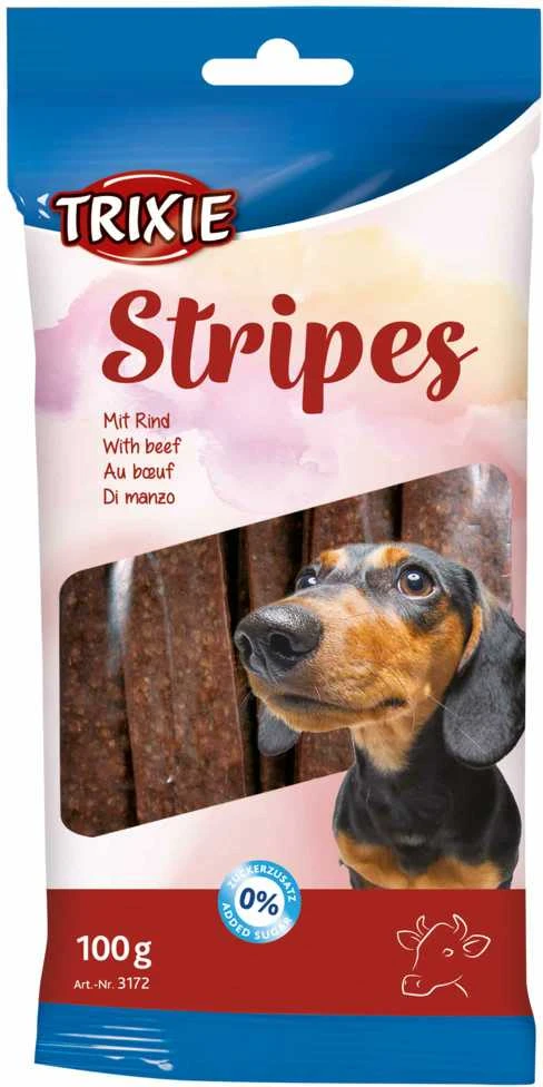 TRIXIE Juostelės, jautiena, 10 vnt.-100 g