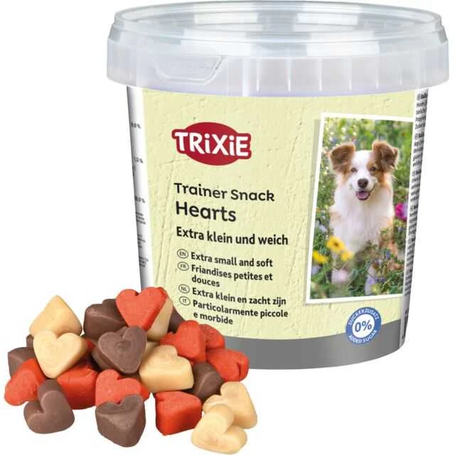 TRIXIE dresavimo skanėstai šunims, Mini širdutės, 200 g