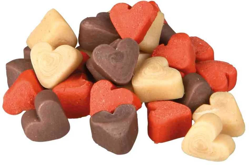 TRIXIE dresavimo skanėstai šunims, Mini širdutės, 200 g