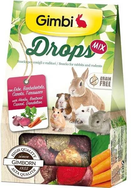 Gimborn GIMBI DROPS BEGRŪDŲ mišinys graužikams 50g