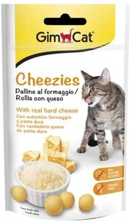 Gimborn GimCat Cheezies skanėstai katėms su sūriu 50g