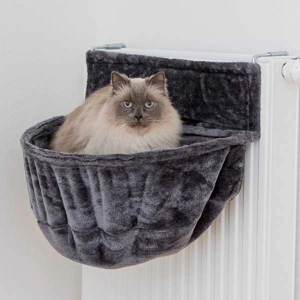 Trixie TRIZIE Katė koja ant radiatoriaus, XXL, tamsiai pilka