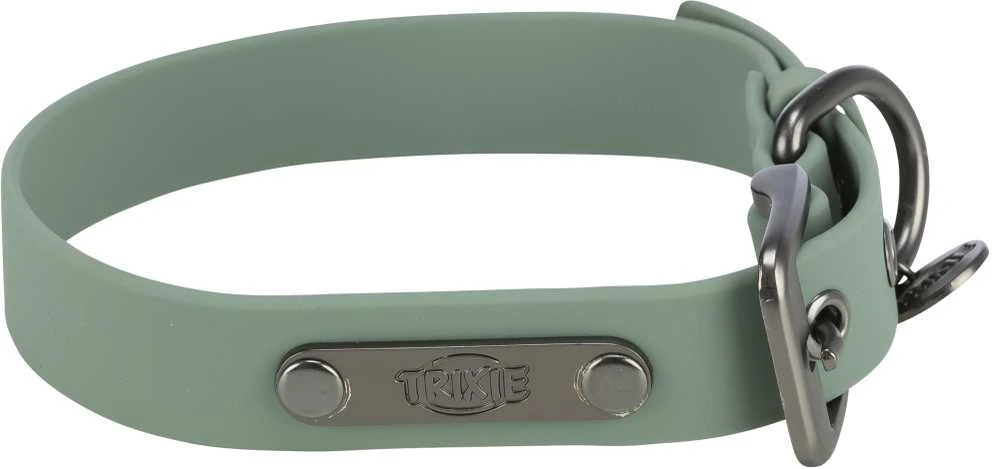 TRIXIE CityStyle antkaklis, PVC, S-M: 30-37 cm/20 mm, šalavijo