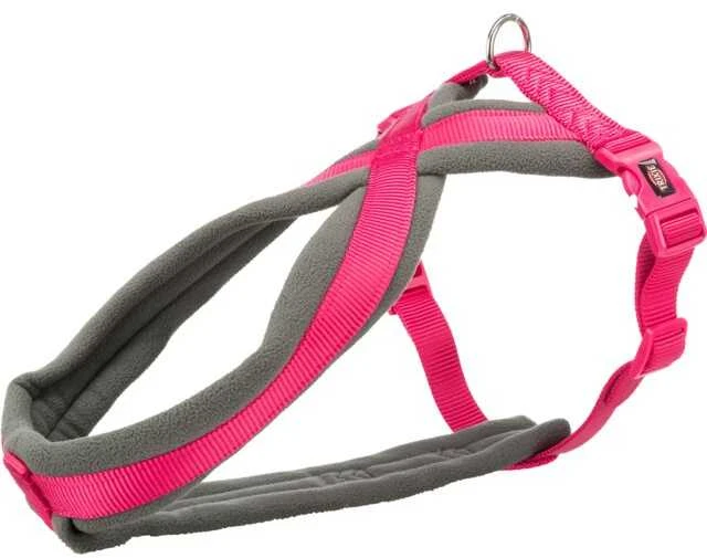 TRIXIE Premium touring petnešos, S-M 40-70cm/20mm, fuksija