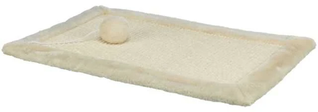 TRIXIE Draskyklė kilimėlis, sizalis-pliušas, 55x35 cm, natural-ruda