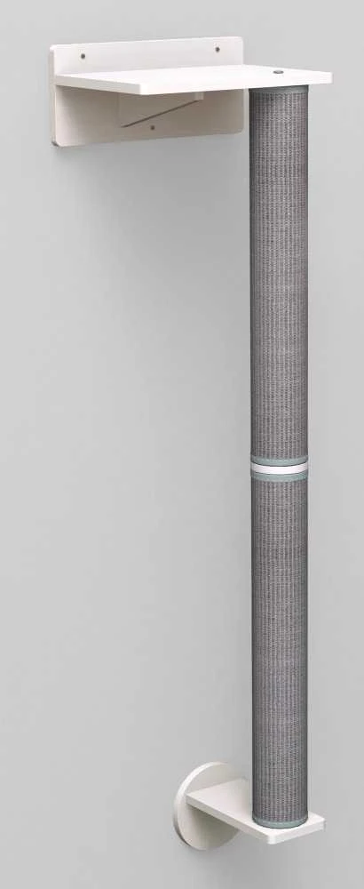 Trixie Rinkinys sieninė katei, balta/pilka, 35×130x25 cm, stulpas su rankenomis