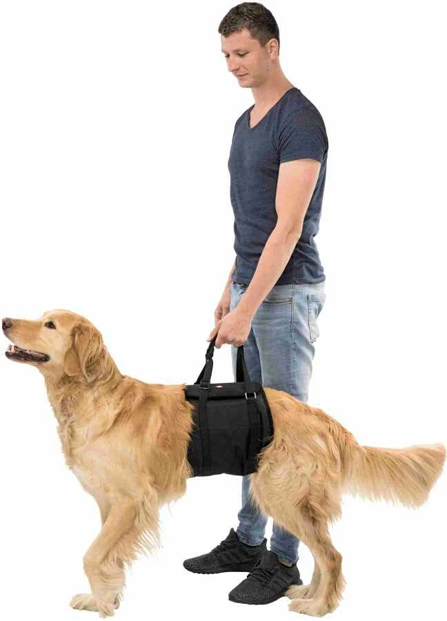TRIXIE VET Pagalba keliant, XL 85-95cm, juodas
