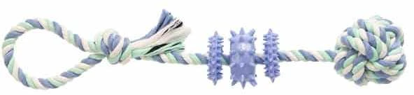 Gimborn Gimdog Cotton Dent Plus Rope W/Tpr 39cm žaislas šuniui