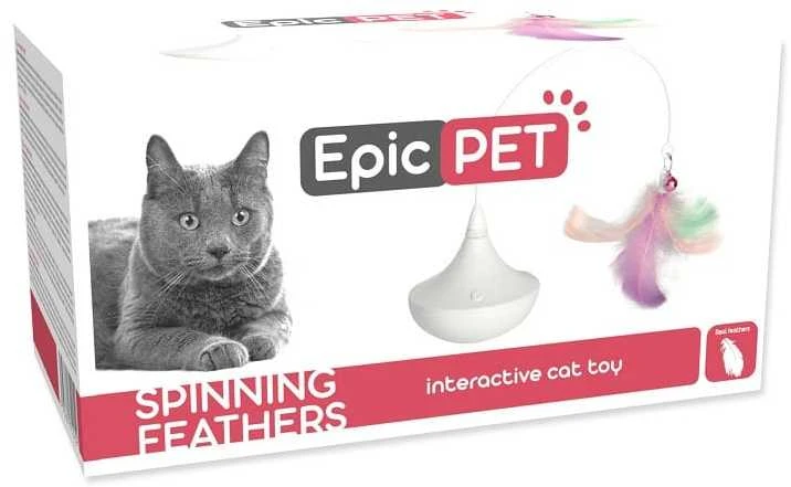 Katės žaislas: Placek Cat Epic Pet besisukančios plunksnos 8 cm