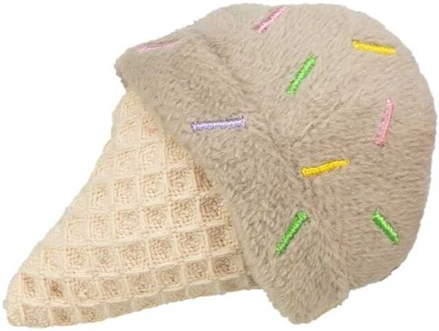 Žaislas katėms - Trixie Ledai ir keksiukai, pliušinis, katžolė, 7 cm, (36 vnt.)