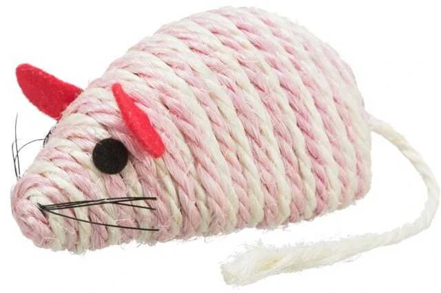 TRIXIE Pelė XXL, sizalis, su kačių mėta, 10 cm