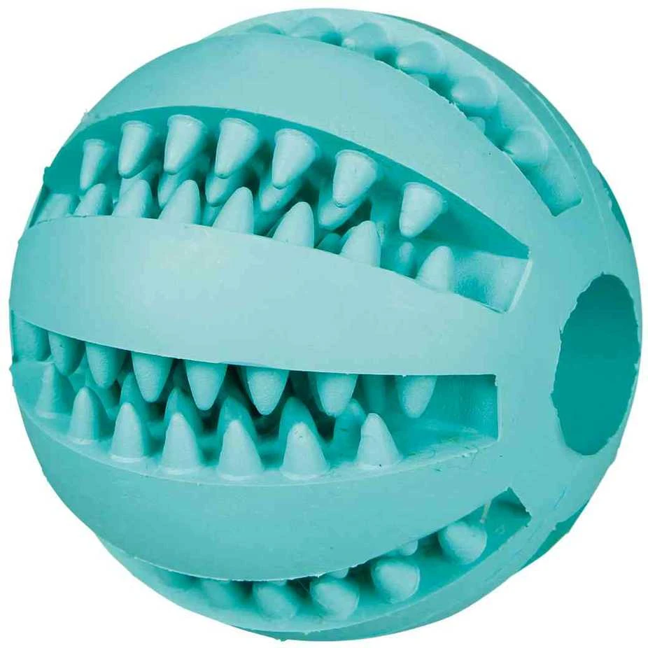 TRIXIE Denta Fun kamuolys, mėtinis, natūrali guma, ø 5 cm