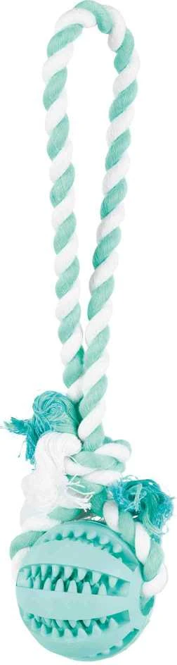TRIXIE Denta Fun Kamuolys su virve, natūrali guma, ø 7-24 cm