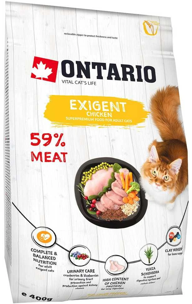 Ontario Cat Exigent 0,4kg (Išrankioms)
