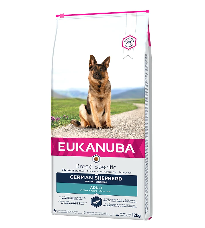 Eukanuba Adult German Shepherd sausas maistas vokiečių aviganiams 12kg