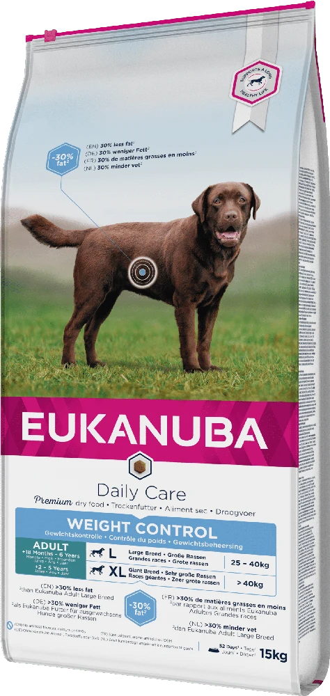 Eukanuba Adult Weight Control Large Breed 15kg