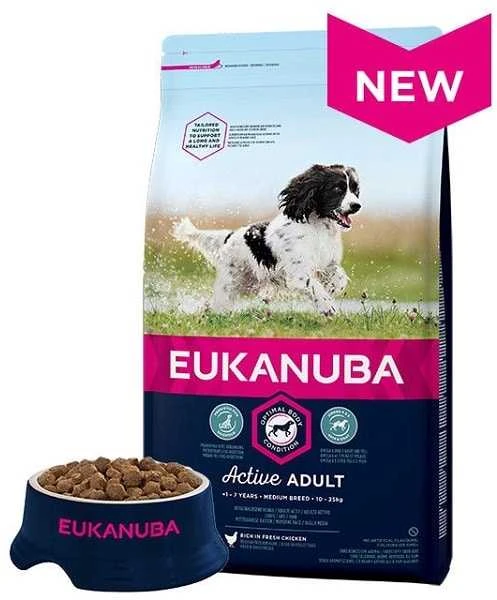 Eukanuba Adult Medium Breed 18kg