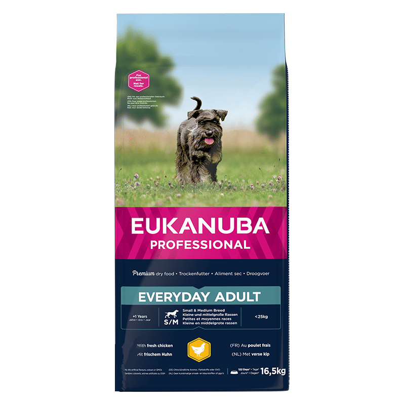 Eukanuba Euk Everyday Adult Small & Medium 16,5kg