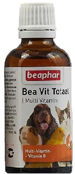 Vitamīnizēta papildbarība : Beaphar Bea Vit Total 50 ml