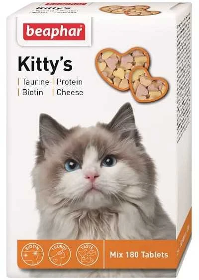 Beaphar Kitty s mix 750tbl. vitaminai katėms